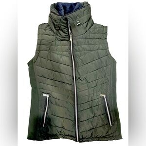 Green YMI Quilted Vest